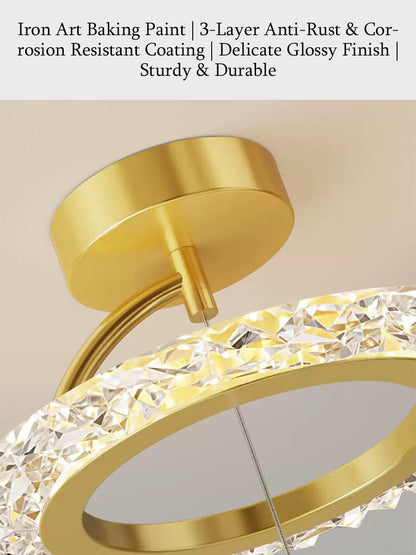 Nordic Luxury Starry Sky Pendant Light LED Aisle Lamp Entrance Hallway Balcony Stairway Bedroom Small Chandelier