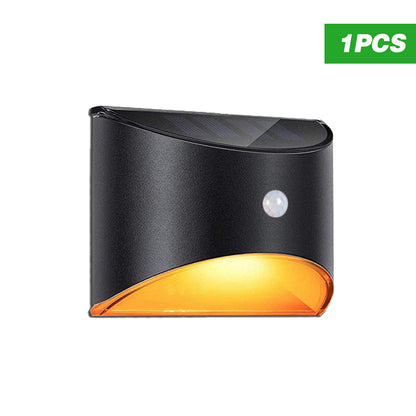 LED Solar Light Outdoor Motion Sensor Wall Lights Waterproof Garden Wall Lamp Solar Power Lighting Decorative Wall