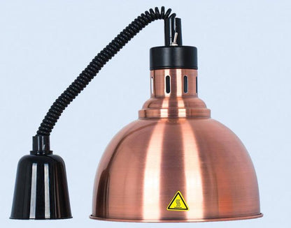 Restaurant Food Insulation Lamp Heating Lamp Commercial Chandelier Single-head Food Insulation Heating Lamp Barbecue Lamp