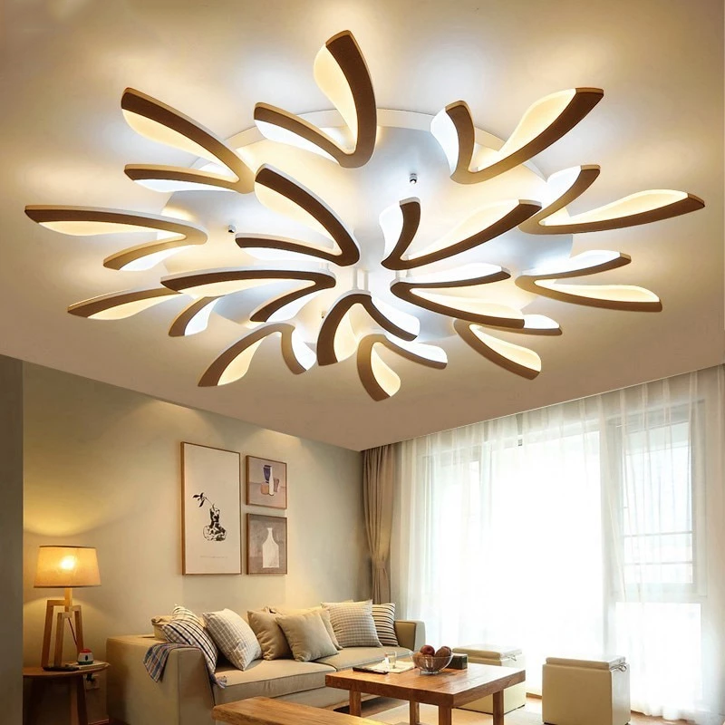Acrylic Modern Led Ceiling Lights For Living Room Bedroom Dining Home Indoor Lamp Lighting Fixtures Luminaria Lampada