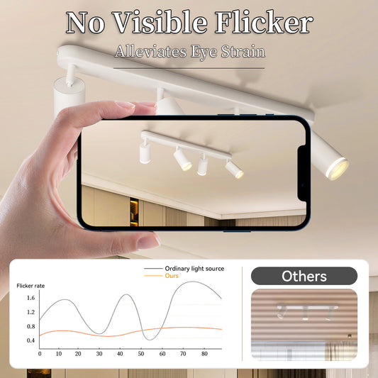 Modern Ceiling Led Spot Light Replaceable GU10 Bulb Track Lighting for Living Room Kitchen Ceiling Lamp