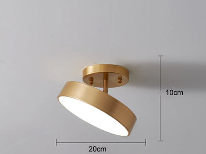Creative Aisle Light Corridor Stairs Full Copper Lamp