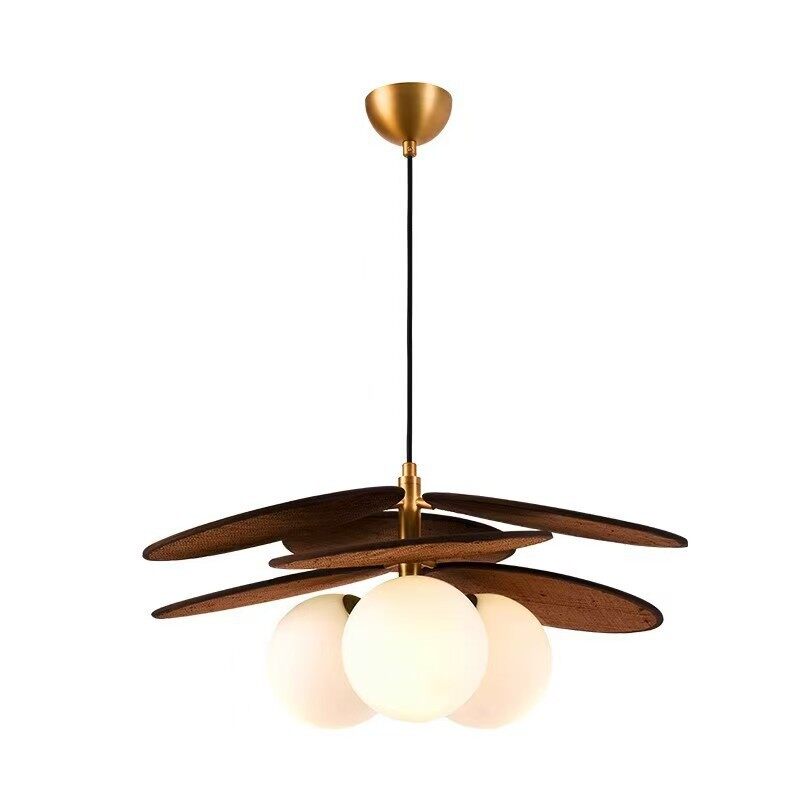 Restaurant Chandelier Wabi Sabi Style Dining Table Bar Lighting Bedroom Homestay Decoration Chandelier