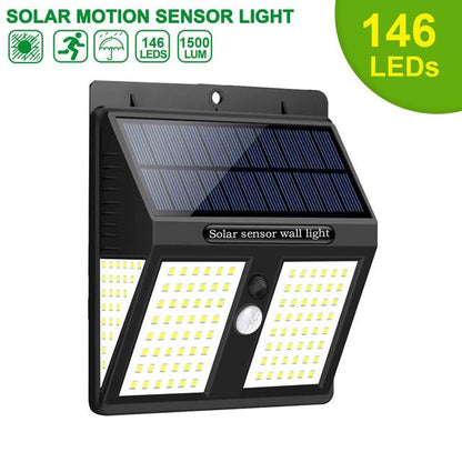 250 LED Solar Light Outdoor Solar Lamp Solar Powered Sunlight Waterproof PIR Motion Sensor Street Light for Garden Decoration