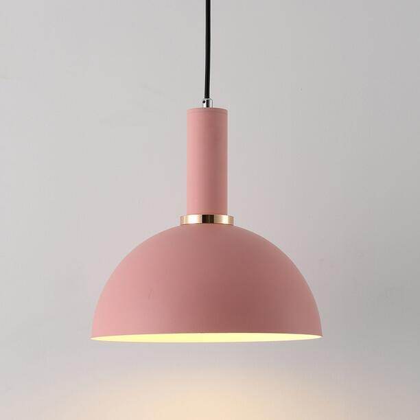 Nordic Macarons pendant lights Modern bedroom bedside dining room Pendant lamp Bar/cafe individual creative lighting fixtures
