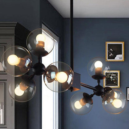 Modern Glass Pendant Light Nordic Dining Room Kitchen Hanglamp Designer Hanging Lamp Avize Lustre Lighting