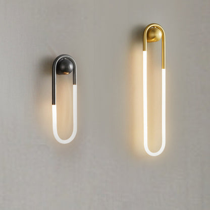 U-shaped Wall lamp Modern designer Creative Study Living room Bedroom Wall light Bedhead
