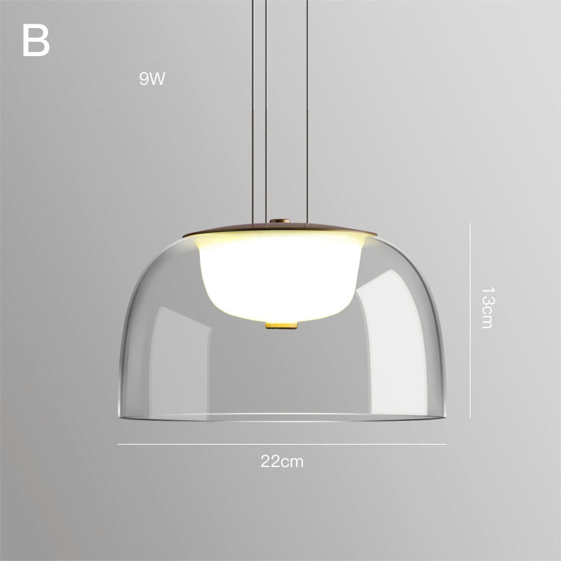 Designer Pendant Lights Glass lampshade lustre Living Room light Dining Room Hanging Lamp Indoor lighting