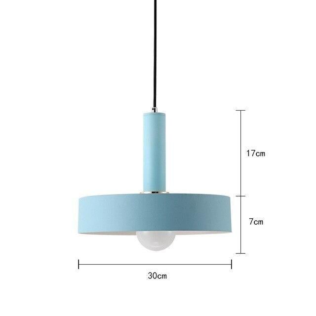 Nordic Macarons Pendant Lights E27 LED Modern Creative Hanging Lamp Design DIY For Bedroom Living Room Kitchen Restaurant