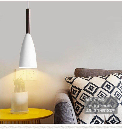 Nordic simple pendant light E27 LED modern  led hanging lamp for bedroom living room lobby restaurant bar Art creative lightings