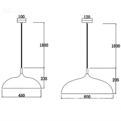 Modern Simple Designer Northern Lighting Acorn Pendant Lamps With Edison Bulb For Dining Room/Bar/Restaurant Kitchen Lighting