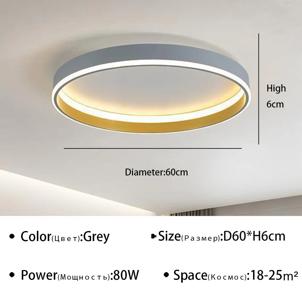 Modern LED Ceiling Light Chandelier For Bedroom Living Dining Room Indoor Home Decor Light Fixture