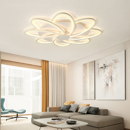 White Finished Modern LED Ceiling Lights For Living Room Bedroom Fashion Led Modern Home Lighting Fixtures