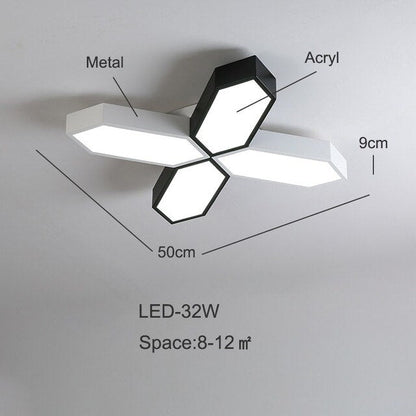 Multicolor LED Ceiling Lights In Windmill Shape For Living Room Ceiling Lamps Kids Bedroom Boys Room Ceiling Lamp Rooms Light Le