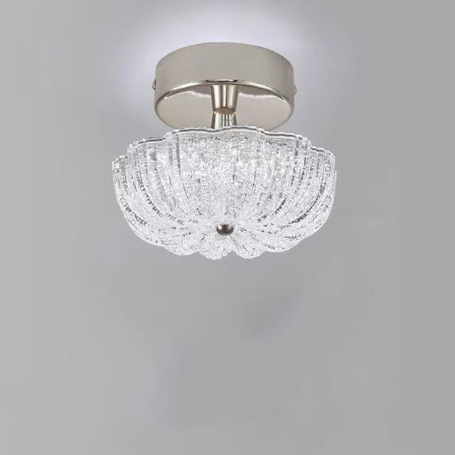 Modern Crystal sand acrylic LED Ceiling Light Small Pendant Lamp for Doorway Corridor Balcony Home decoratio