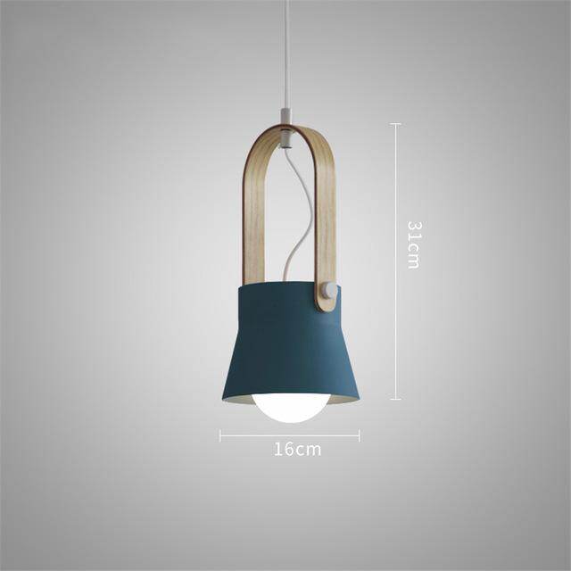 Nordic Loft LED Iron Pendant Lights Restaurant Room Bedroom Simple Hanging Lamp Home Indoor Kitchen art de pendant lamp Lighting