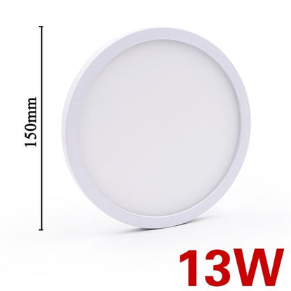 6W 9W 13W 18W 24W 36W 48W LED Round Panel Light Surface Mounted leds ceiling down lampada led lamp