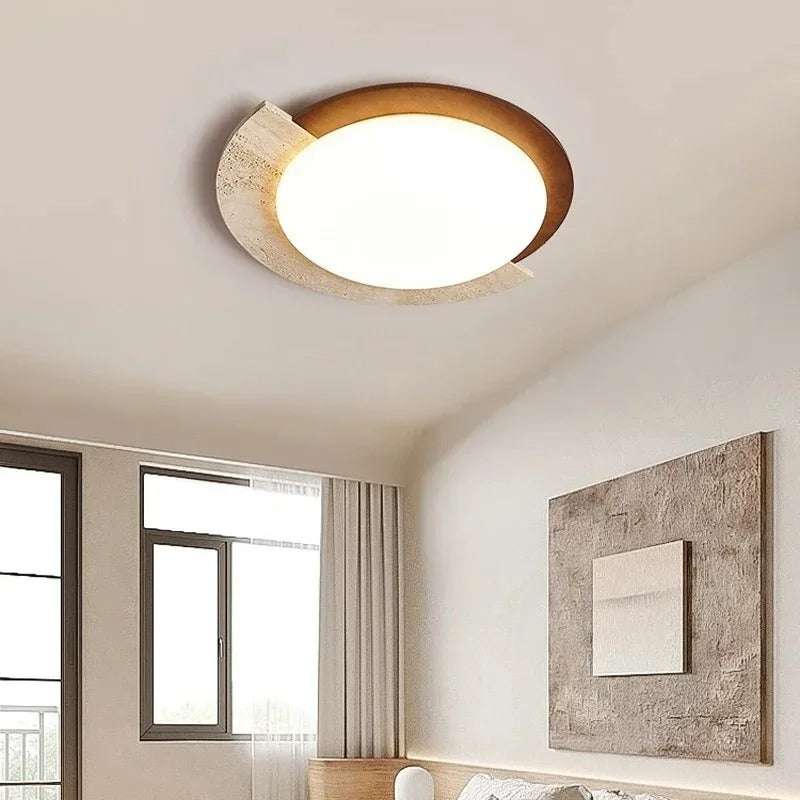 Designer Personalized Ceiling Lamp Modern Home Decoration LED Lamp Wabi Sabi Room Homestay Corridor Warm Ceiling Light