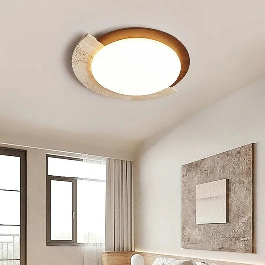 Designer Personalized Ceiling Lamp Modern Home Decoration LED Lamp Wabi Sabi Room Homestay Corridor Warm Ceiling Light