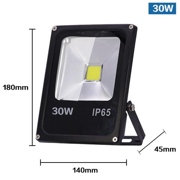 Motion Sensor LED FloodLight 50W 30W 10W Outdoor Lighting Waterproof IP65 Reflector Led Flood Light Spotlight Exterieur