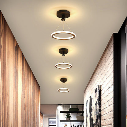 Nordic Creative Indoor Chandelier Retractable Modern Metal LED Pendant Light Hanging Lamp