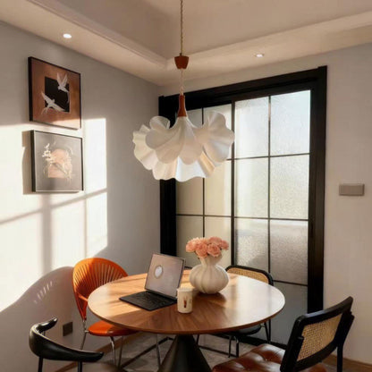 Flower Shaped Pendant Light Modern Minimalist Chandelier for Dining Room Living Room Bedroom Cafe Decor