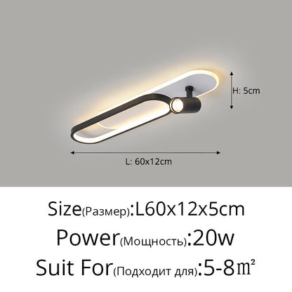 Simple Led Ceiling Lights With Spotlight Modern Ceiling Lamp Home Indoor Decor Lighting Lamp