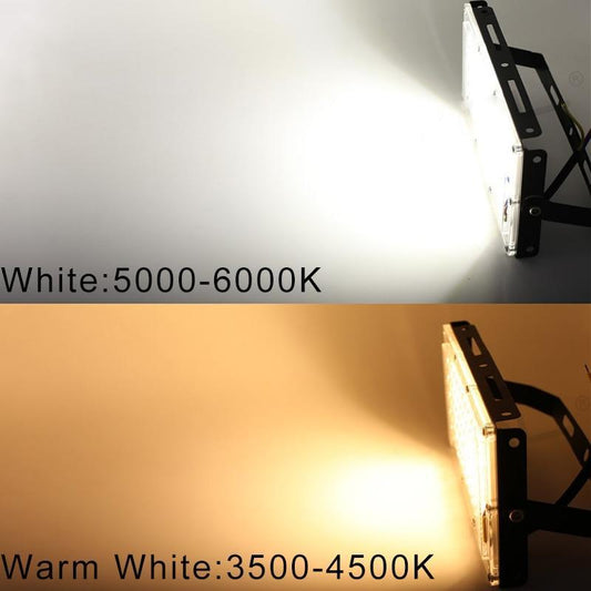 LED Flood Light 50W AC  Outdoor Lighting Waterproof IP65 Floodlight LED Spotlight Big Power Fixture Reflector