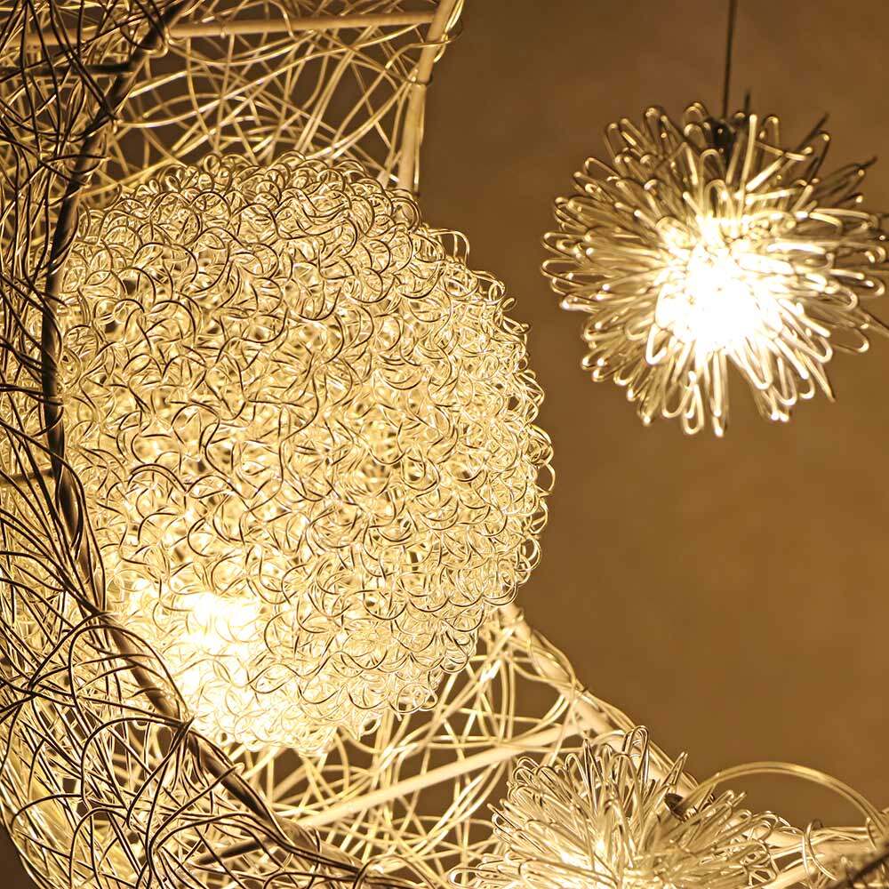 Modern Pendant Lighting Moon Star hanging lights Children Bedroom Lighting Fixture