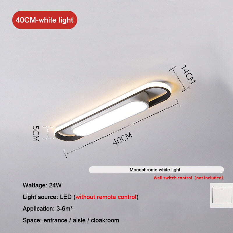 Led Ceil Light Rectangular For Kitchen Home Deco Chandelier Dining Bedrooms Sensor Lamp Modern Ceiling Lights