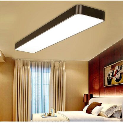 LED Modern Ceiling Light Lam Surface Mount Flush Panel Rectangle Lighting
