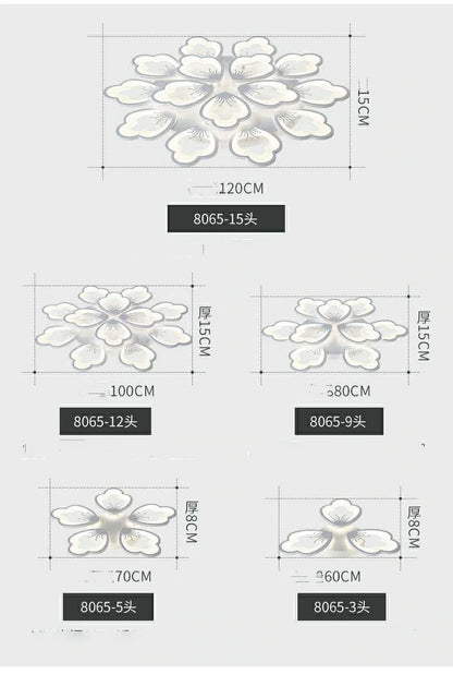New living room lamps atmospheric household modern minimalist hall ceiling lamp art creative personality light in the bedroom