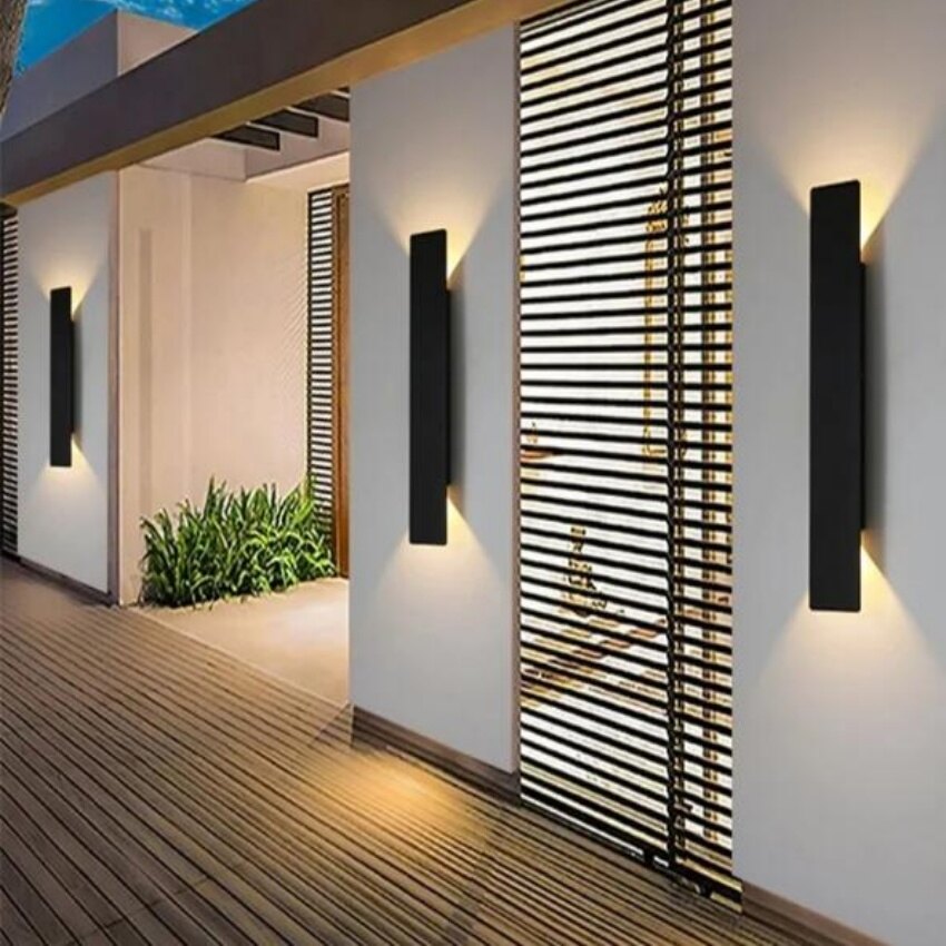 Modern Led Waterproof Outdoor Up Down Wall Lamp IP65 Aluminum 18w LED Wall Light Indoor Decorated Wall Sconce