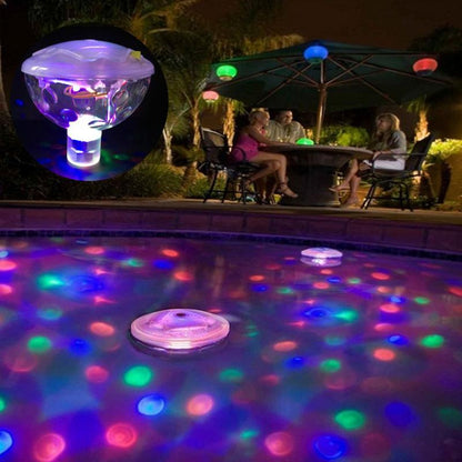 Stunning Floating Underwater LED Disco Light Glow Show Swimming Pool Hot Tub Spa Lamp Advanced Design