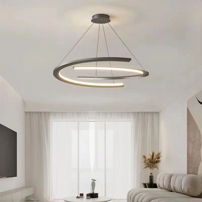 Modern Chandelier For Living Room Main Lamp Light  Nordic Simple Pendant Lamp
