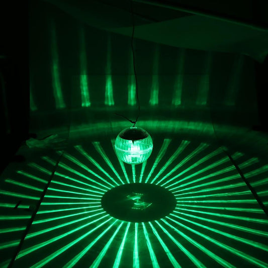 Underwater Light Swimming Pool Led Light Waterproof 7 Color RGB Changing LED Floating Lights Solar Powered Fishing Pond Light