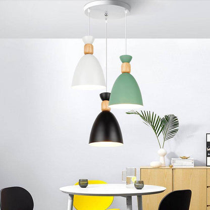 LED Pendant Lamp Modern Hanging Lights Pendant Lighting Wood Modern Lighting For Restaurant Pendant Lighting Dining Room Bedroom