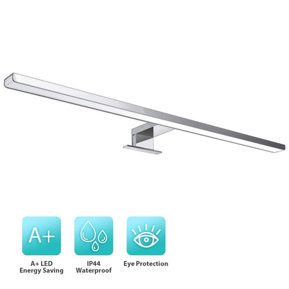 Indoor Led Wall Light Mirror Wall Lamp 10W 800LM White 60cm Waterproof Aluminum Lighting Bathroom Restroom Mirror Makeup light